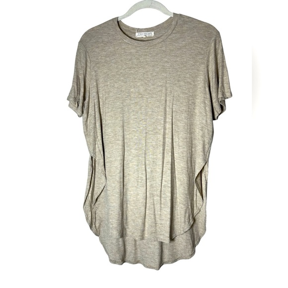 Joah Brown Live In Slouchy Tee Oatmeal OS - Picture 1 of 11